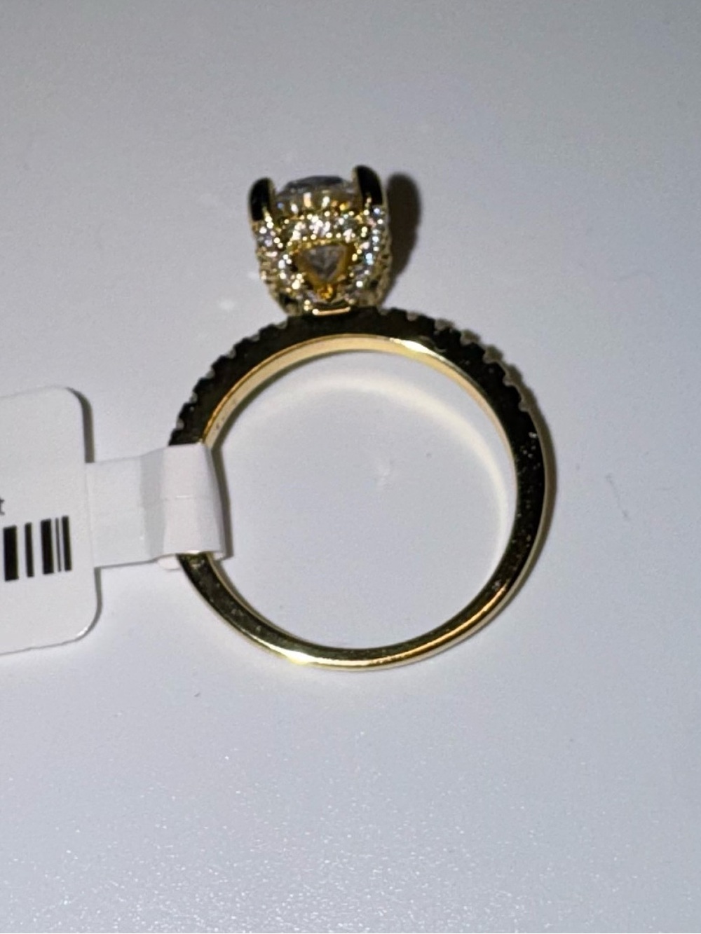 2ct 18k Oval Ring - Picture 8 of 9